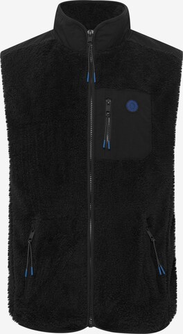 FQ1924 Bodywarmer 'Fqfelo' in Zwart: voorkant