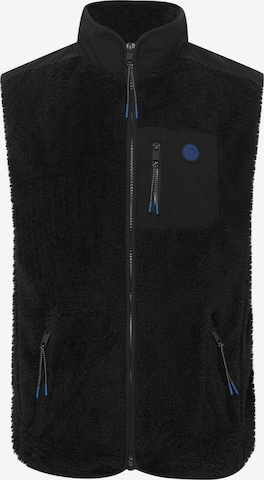 FQ1924 Bodywarmer 'Fqfelo' in Zwart: voorkant