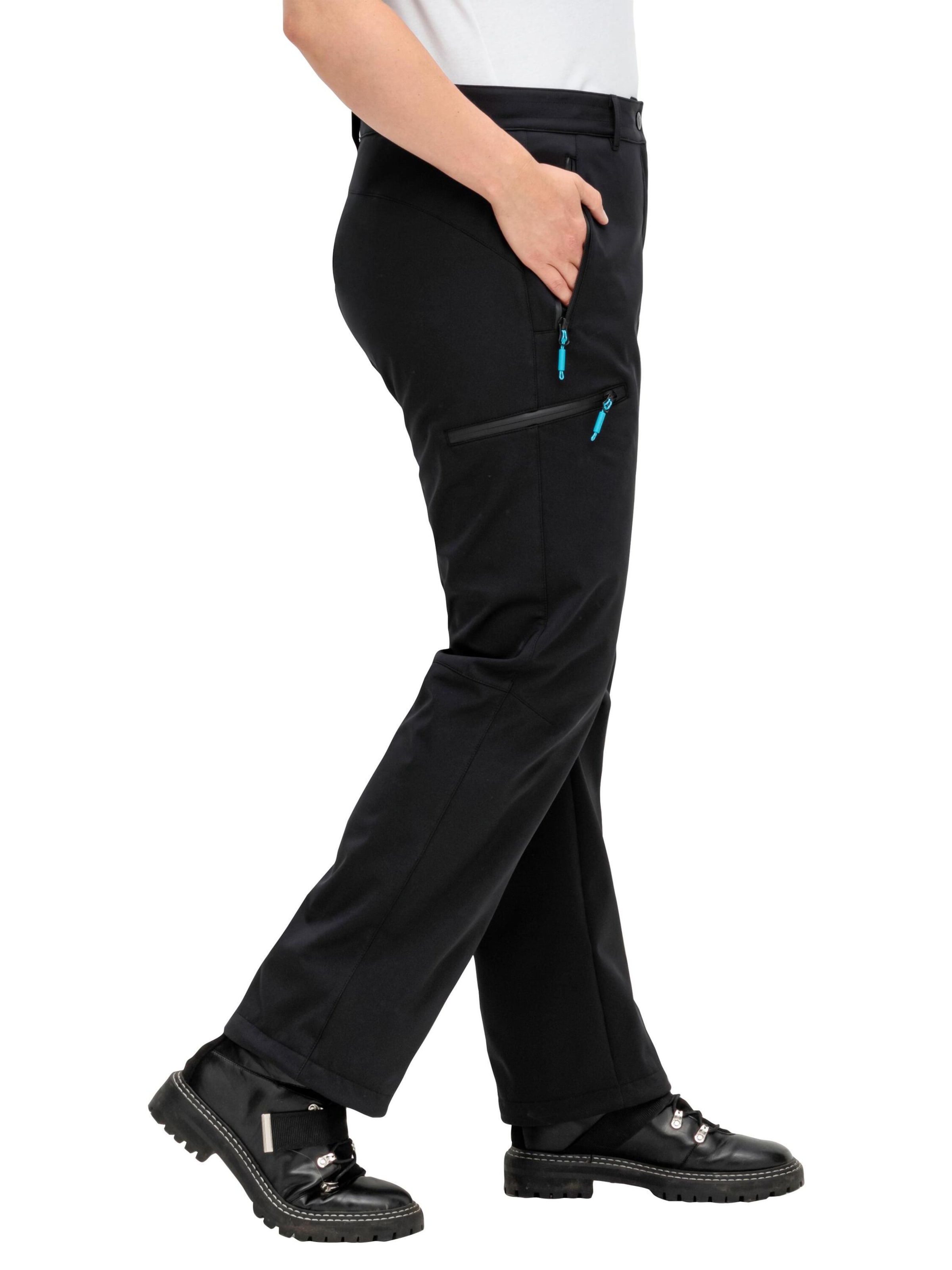 SHEEGO Regular Functionele broek in Zwart