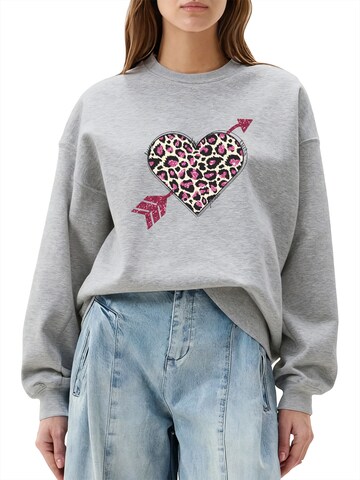 Felpa di GORHEY in grigio: frontale