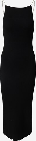EDITED - Vestido de malha 'Ulima' em preto: frente