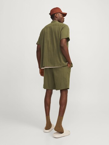 JACK & JONES Loosefit Bukser i grøn