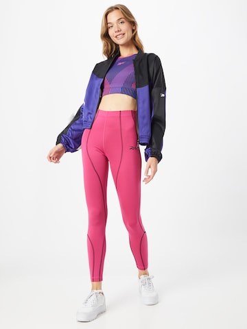 Reebok Skinny Sportnadrágok 'MYT' - rózsaszín