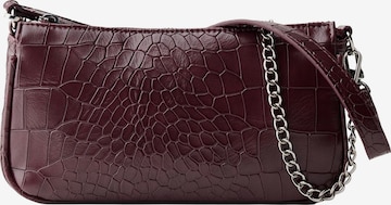 Sac bandoulière Bershka en rouge : devant