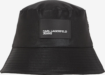 KARL LAGERFELD JEANS - Chapéu em preto: frente