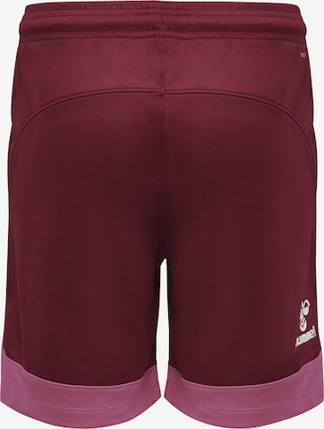 Regular Pantalon de sport 'Lead' Hummel en rouge