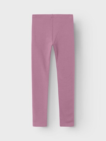 NAME IT Skinny Leggingsit 'DAVINA' värissä lila