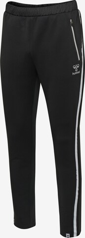 Hummel Workout Pants in Black: front