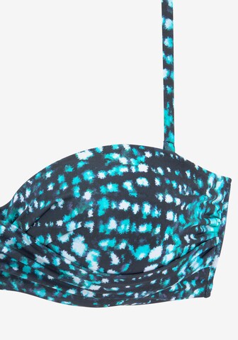 BRUNO BANANI Bandeau Bikiniset in Blau