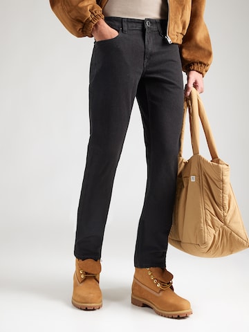 Volcom Slimfit Jeans 'VORTA' in Schwarz: Vorderseite