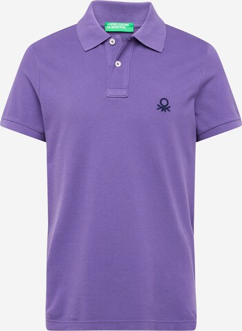 T-Shirt UNITED COLORS OF BENETTON en violet : devant