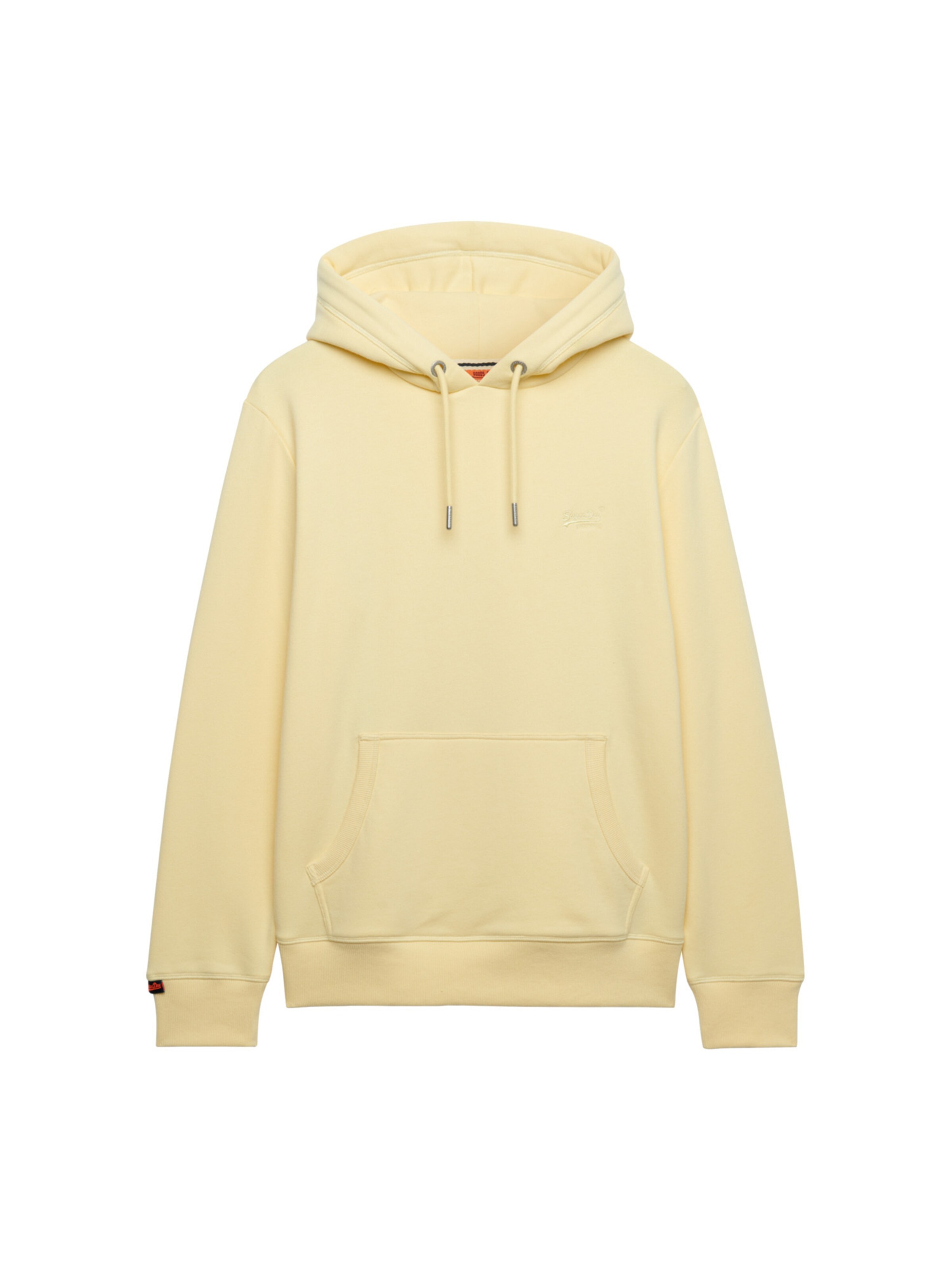 Superdry Sweatshirt 'Essential' in Geel: voorkant