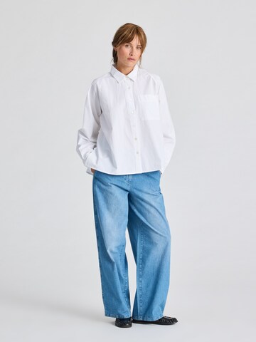 Gai+Lisva Bluse 'Bella' in Weiß