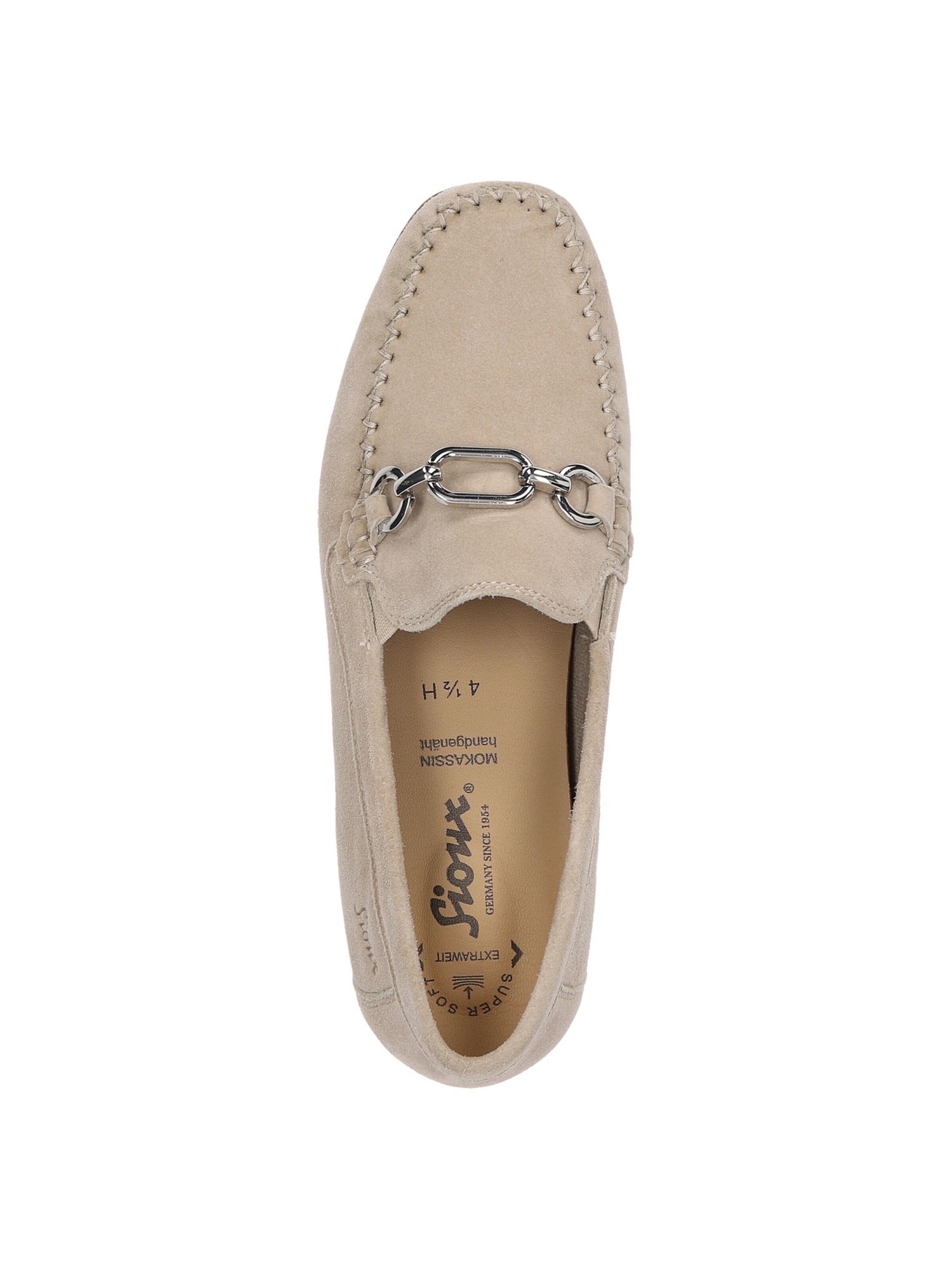 Mocassin SIOUX en beige