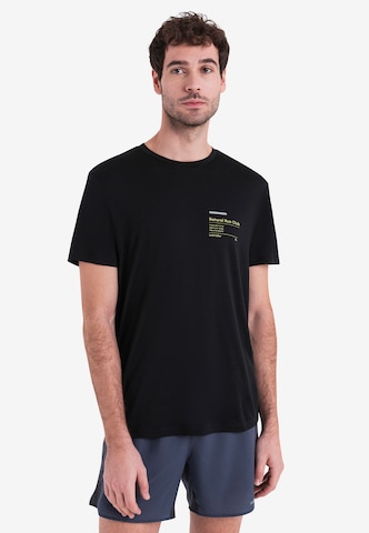 T-Shirt fonctionnel 'Tech Lite III' ICEBREAKER en noir