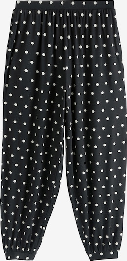 Hareminės kelnės iš Next, spalva – juoda / balta, Prekių apžvalga