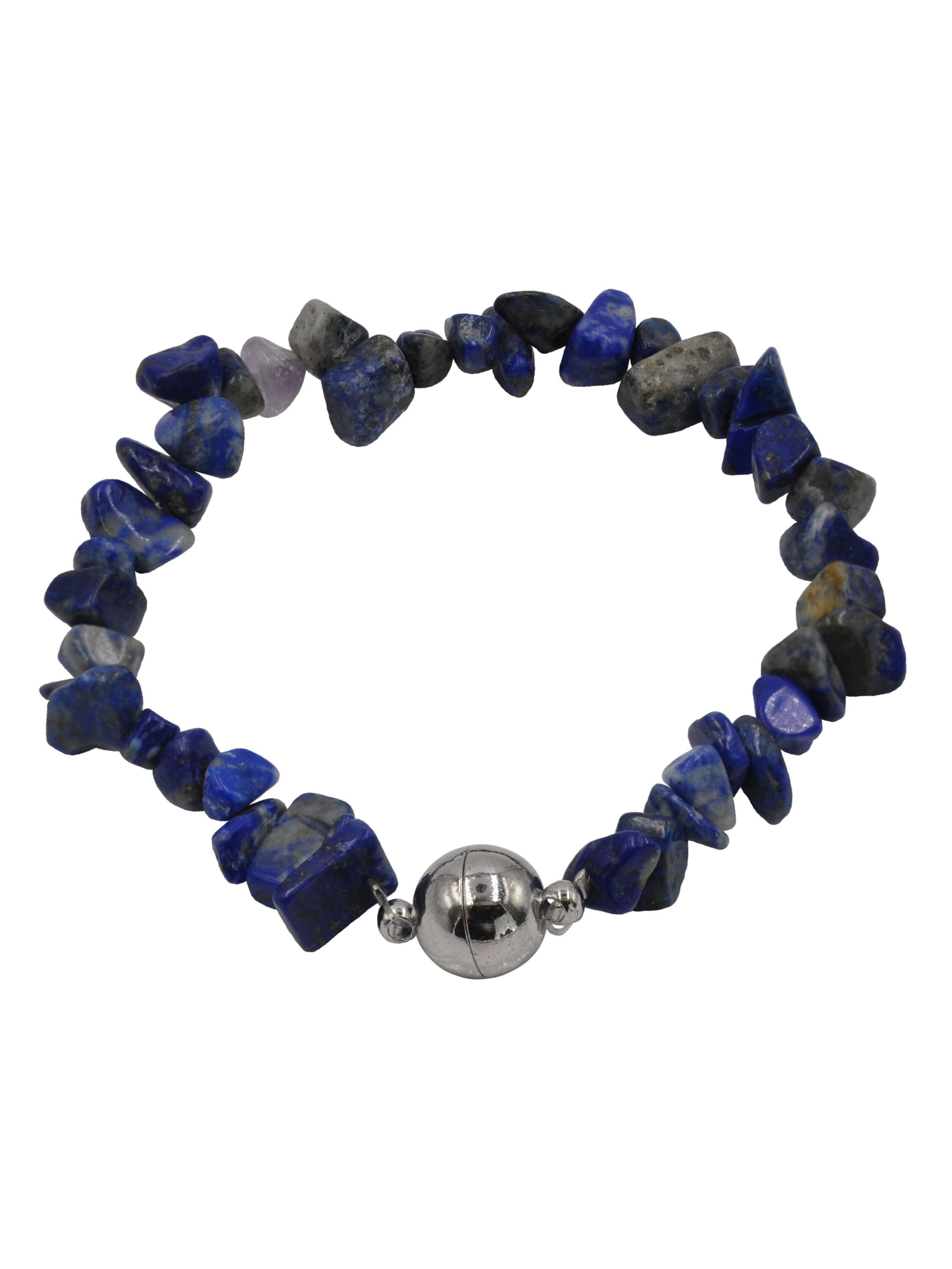 Steuer Armband in Blau: Vorderseite