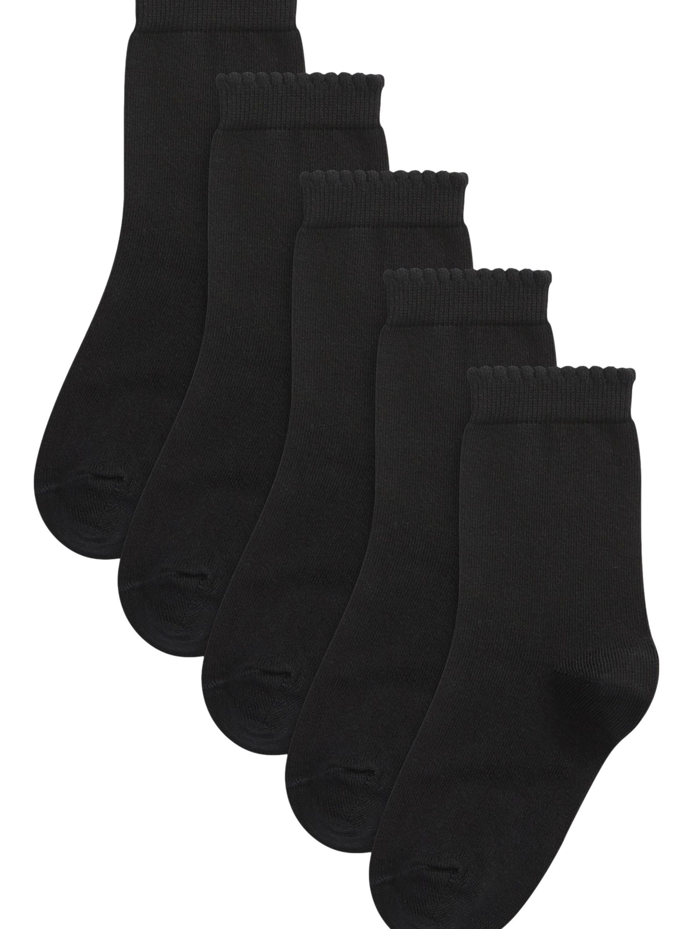 Chaussettes Next en noir : devant