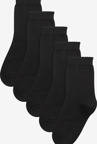 Chaussettes Next en noir : devant