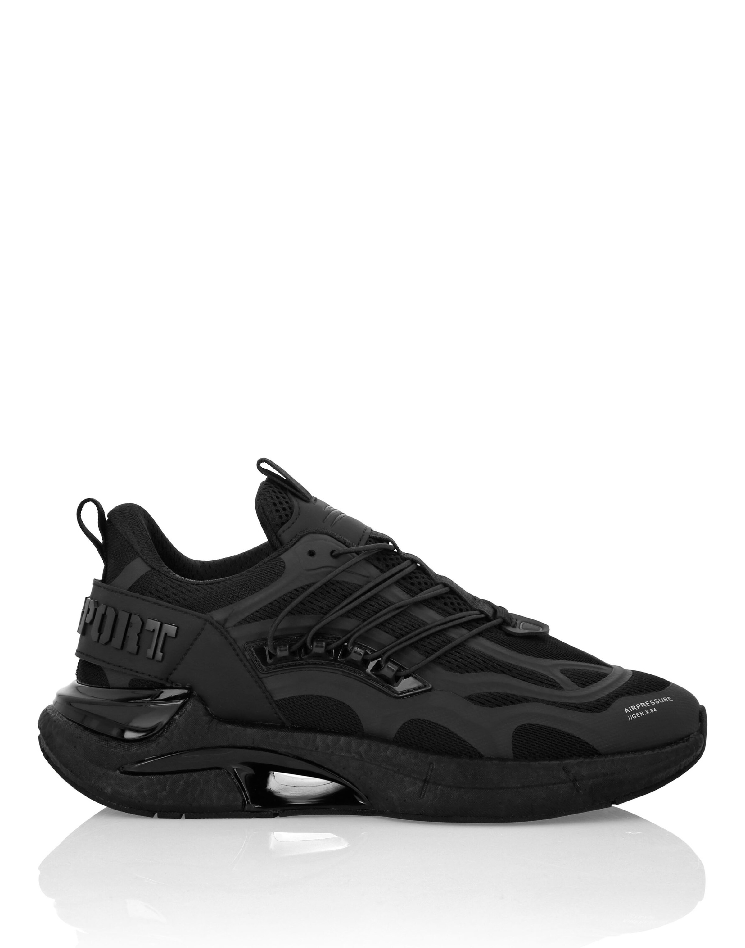 Plein Sport Sneakers laag 'Air Pressure //Gen.x.4' in Zwart