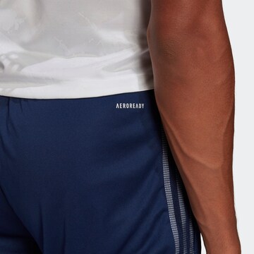 Slimfit Pantaloni sportivi 'Tiro 21' di ADIDAS SPORTSWEAR in blu