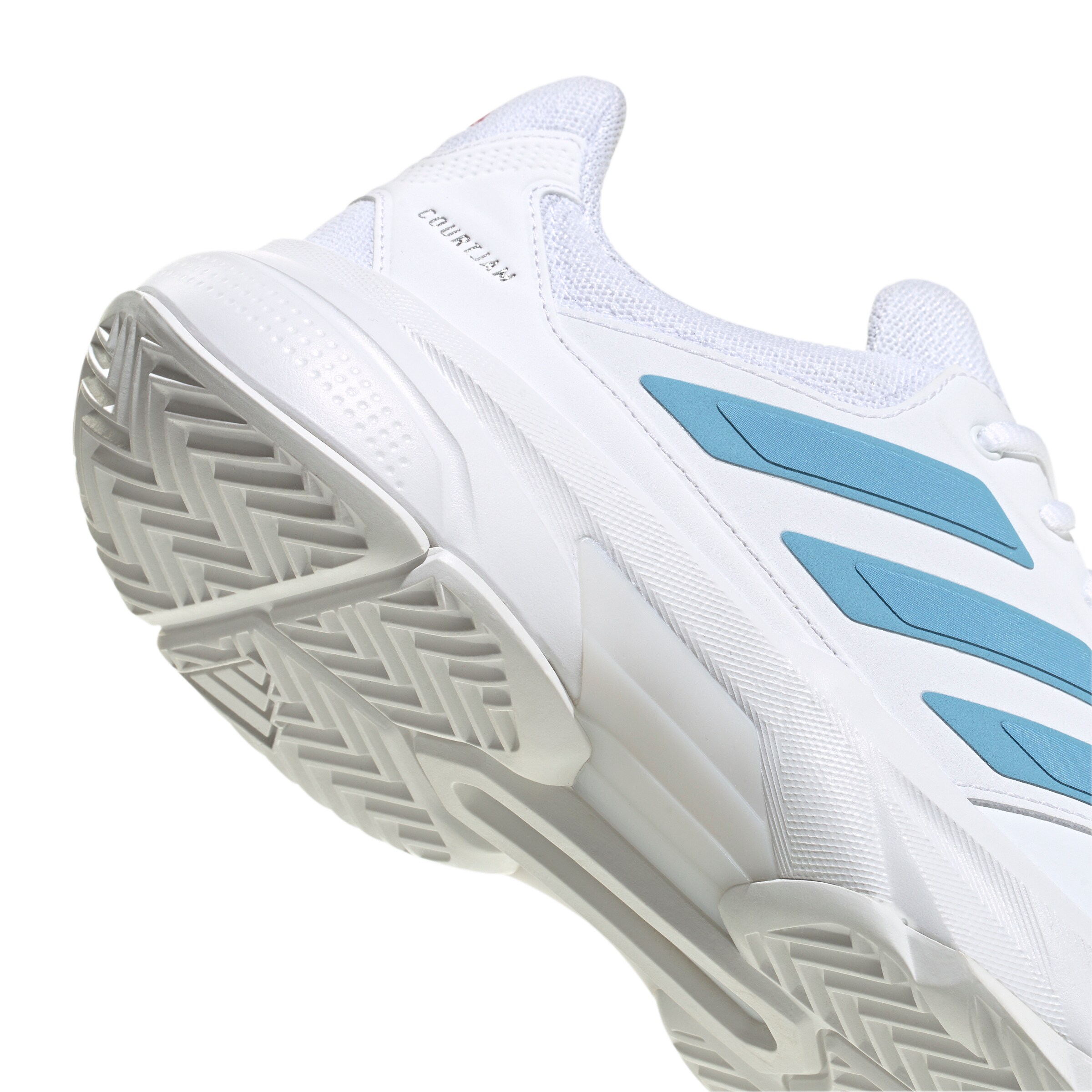 Chaussure de sport 'CourtJam Control 3' ADIDAS PERFORMANCE en blanc