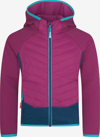 TROLLKIDS Fleece Jacket in Purple: front