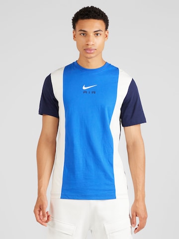 Nike Sportswear Футболка 'AIR' в Синий: спереди