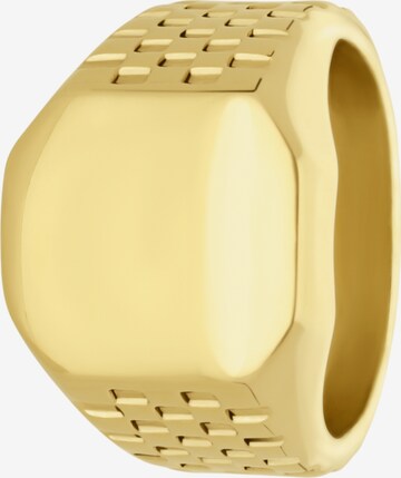 Lucardi Ring in Goud: voorkant