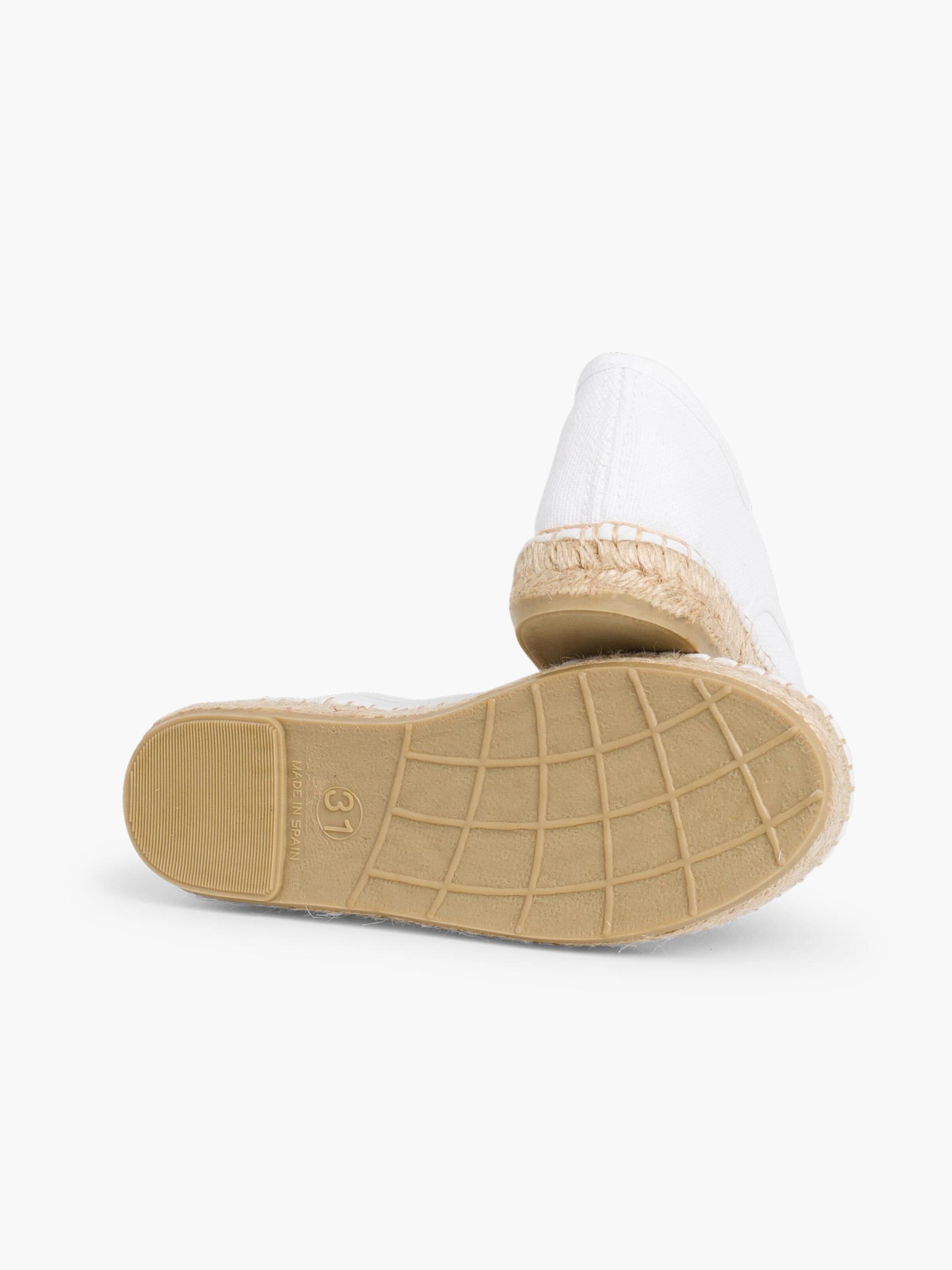 Pisamonas Lage schoen in Wit