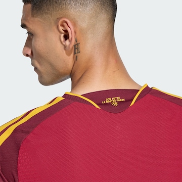 T-Shirt fonctionnel 'AS Rom 26/27 Authentic' ADIDAS PERFORMANCE en rouge