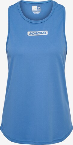 Hummel Sporttop 'Tola' in Blauw: voorkant