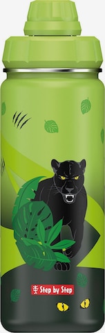 STEP BY STEP Drinking Bottle in Green: front