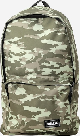 ADIDAS SPORTSWEAR Sports Backpack 'Classic Camo' in Green