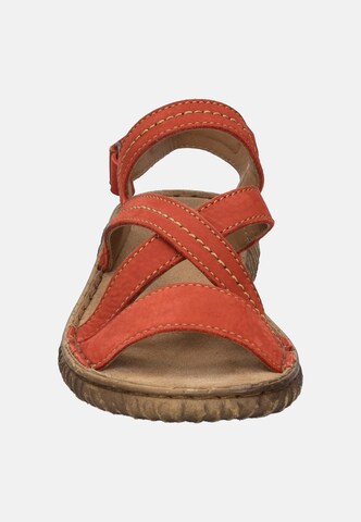 JOSEF SEIBEL Sandals 'Ronja 05' in Orange