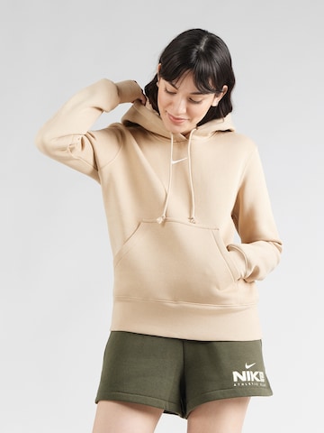Nike Sportswear - Sweatshirt 'PHNX FLC' em castanho: frente