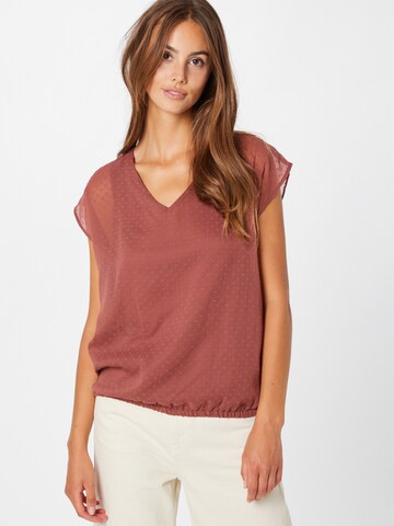 ABOUT YOU Shirt 'Jaden' in Rood: voorkant