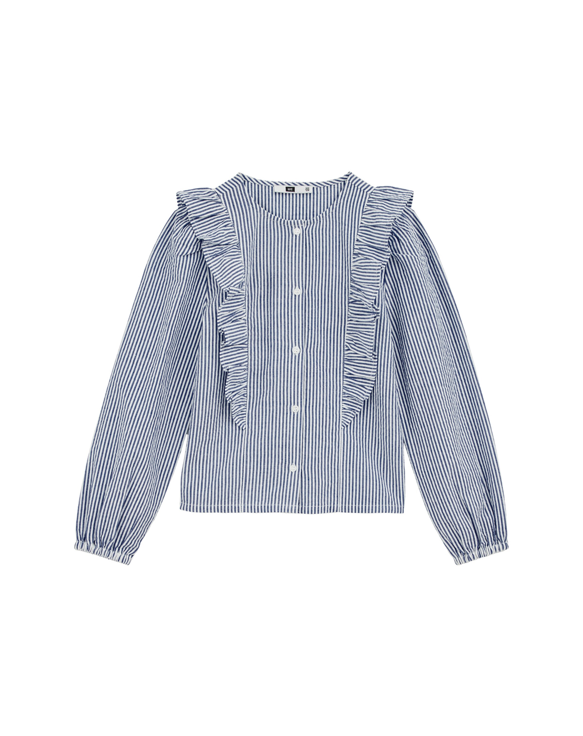 zils WE Fashion Blūze: no priekšpuses