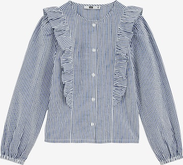 Chemisier WE Fashion en bleu : devant