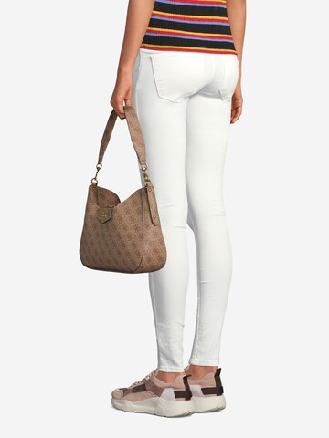 Sac bandoulière 'Brenton' GUESS en beige