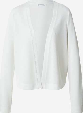 STREET ONE Вязаная кофта 'Nette' в Белый: спереди