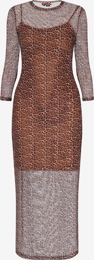 myMo ROCKS Mekko 'Fashion Look' värissä ruskea / cappuccino / musta, Tuotenäkymä