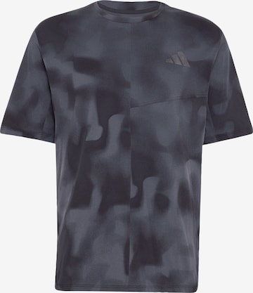 T-Shirt fonctionnel ADIDAS TERREX en noir : devant