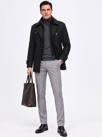 ALLTHEMEN Winter coat 'Froststille' in Black
