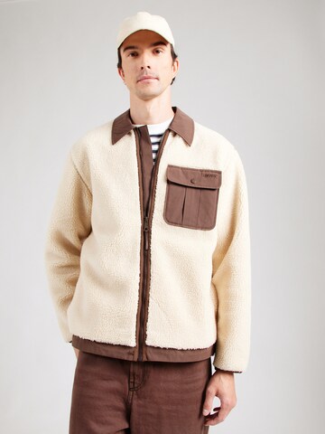LEVI'S ® Fleecejakke 'Joonie Sherpa Jacket' i hvid: forside