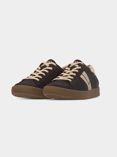 Paul Green Zapatillas deportivas bajas en 37 en marrón oscuro / blanco, Vista del producto
