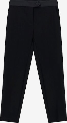 IMPERIAL Slim fit Pants 'IMPERIAL PANTALONE DRITTO' in Black: front