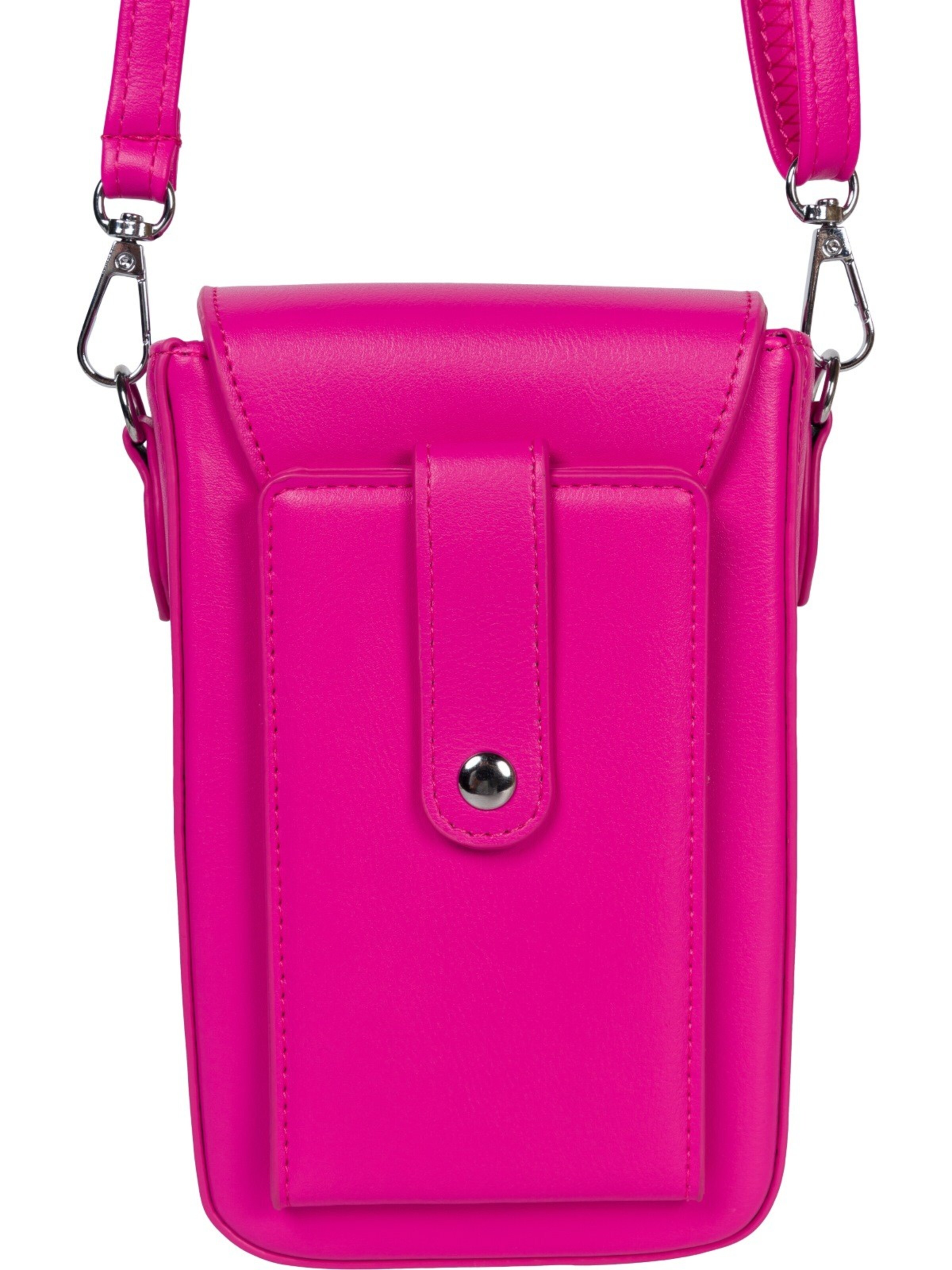 styleBREAKER Umhängetasche 'Box Bag Umhängetasche Uni'‌‌‌‌‌‌‌ in Pink