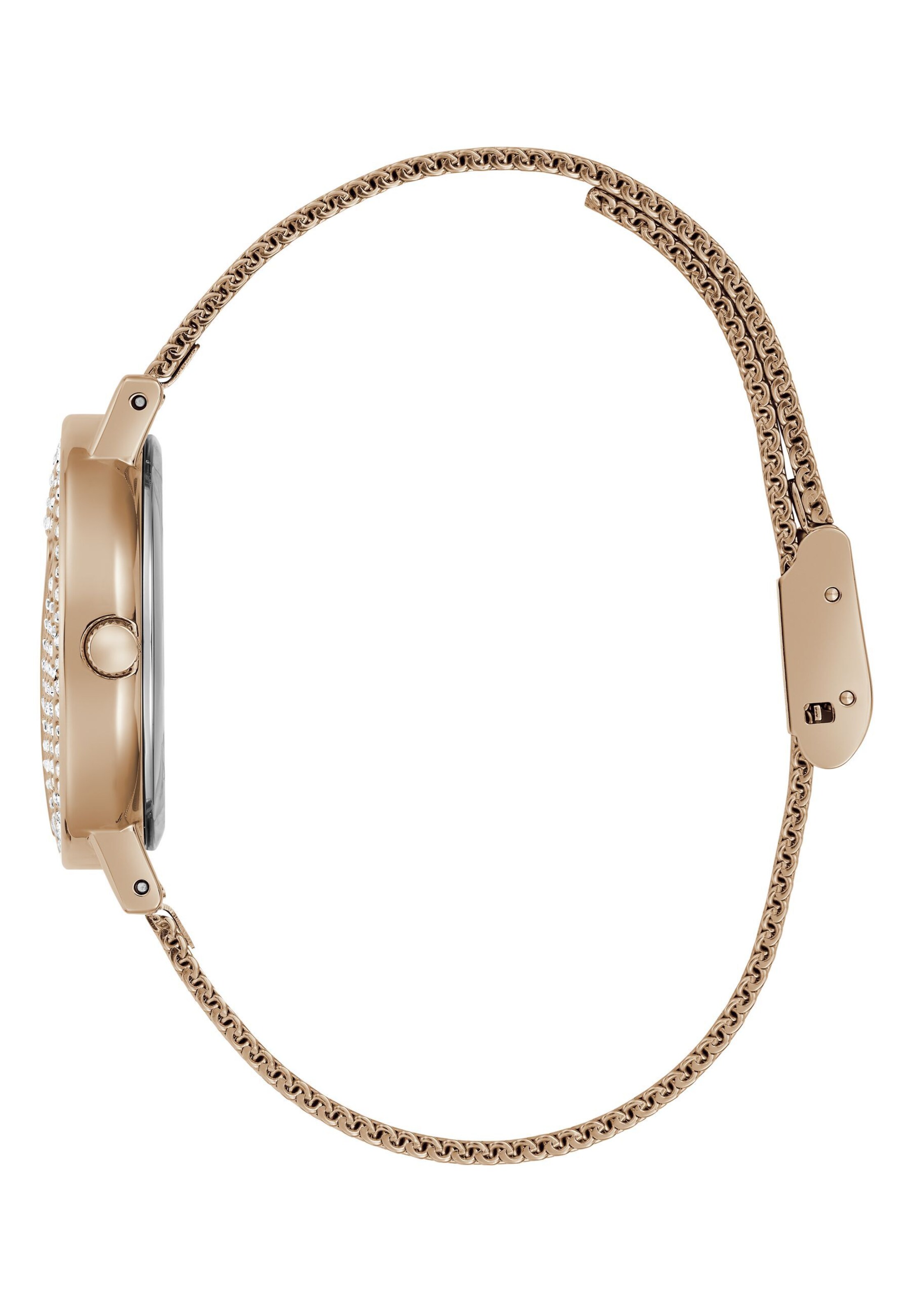 GUESS Analog Watch 'Mini Iconic' in Gold