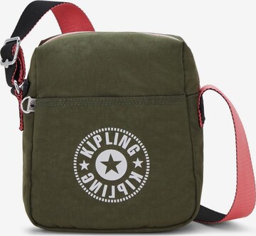 Borsa a tracolla 'CHAZ' di KIPLING in verde: frontale